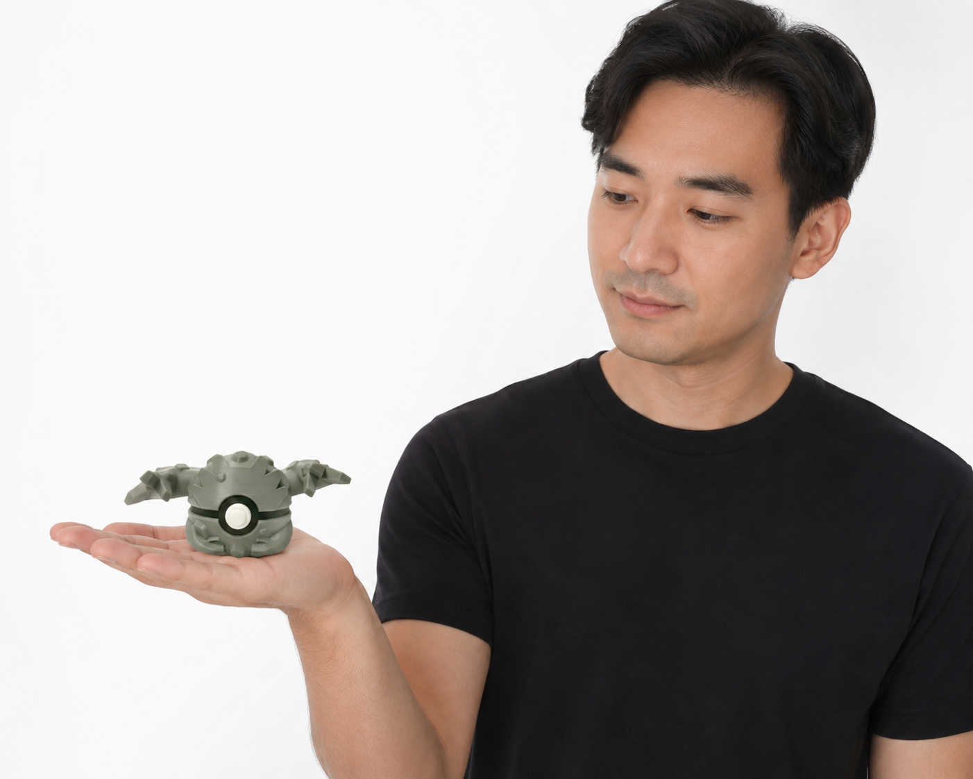 Graveler Creature Ball #0075 Fidget Clicker Fidget Clicker | Premium 3D Printed Collectible | Gift for Collectors