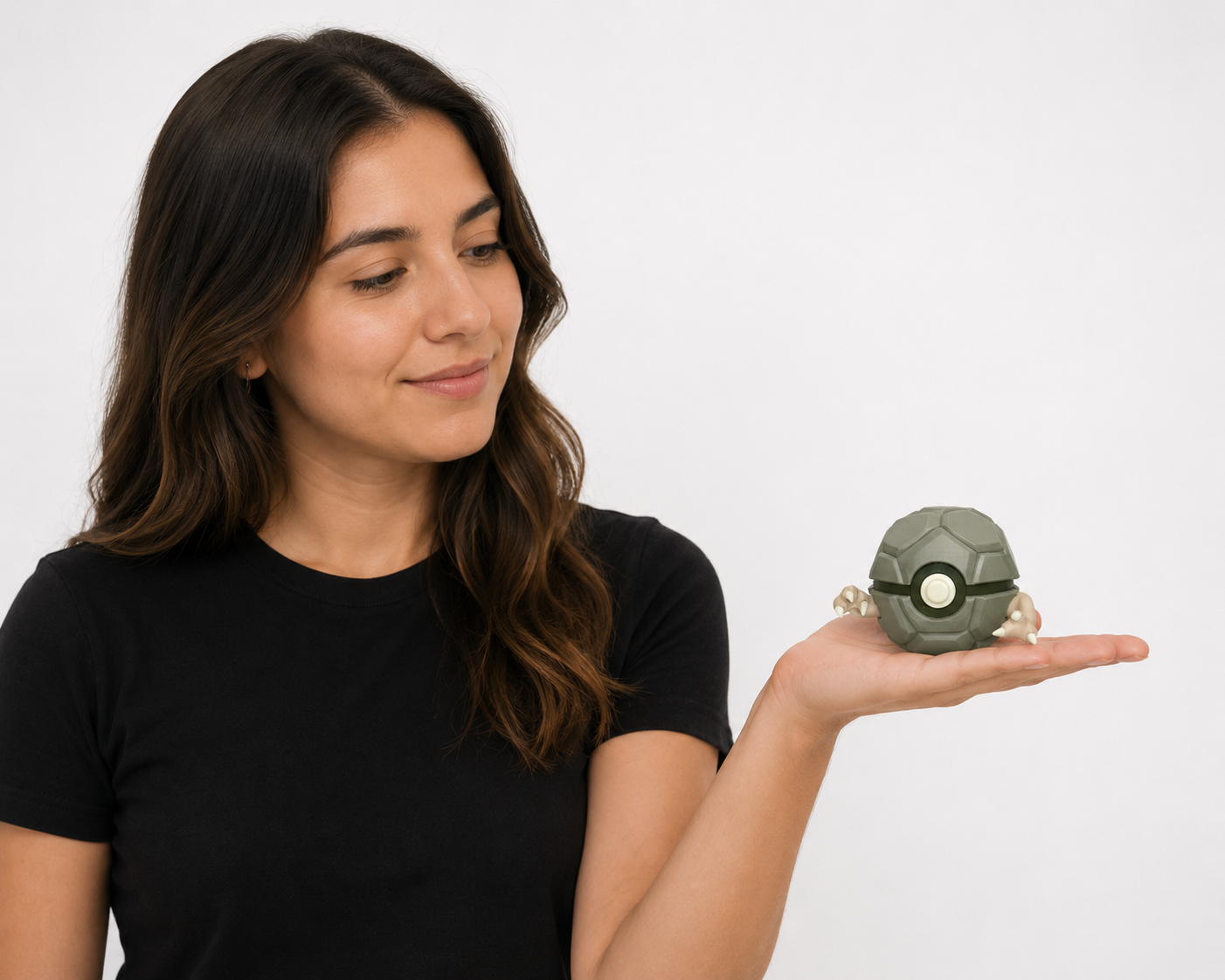 Golem Creature Ball #0076 Fidget Clicker Fidget Clicker | Premium 3D Printed Collectible | Gift for Collectors