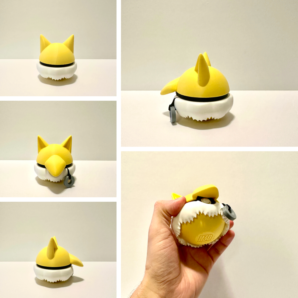 Hypno Creature Ball #0097 Fidget Clicker Fidget Clicker | Premium 3D Printed Collectible | Gift for Collectors