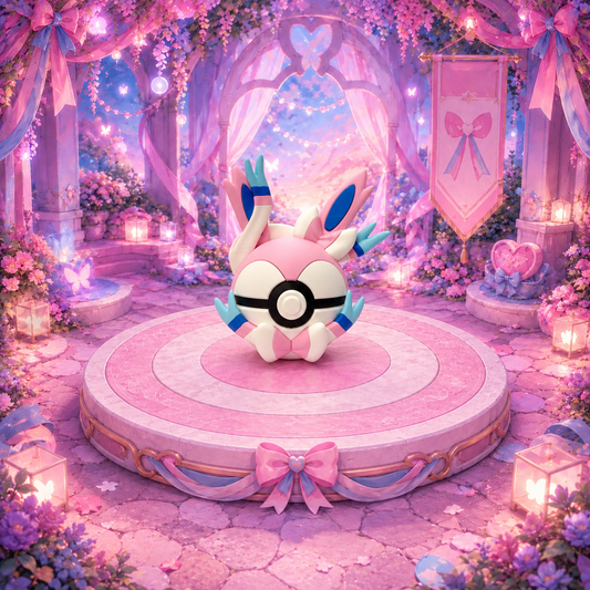Sylveon Creature Ball #0700 Fidget Clicker | Premium 3D Printed Collectible | Gift for Collectors