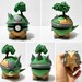 Torterra Creature Ball #0389 Fidget Clicker Fidget Clicker | Premium 3D Printed Collectible | Gift for Collectors