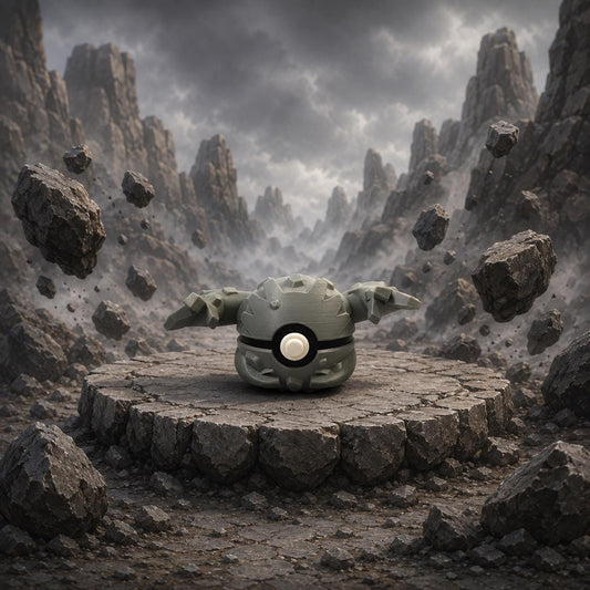 Graveler Creature Ball #0075 Fidget Clicker Fidget Clicker | Premium 3D Printed Collectible | Gift for Collectors